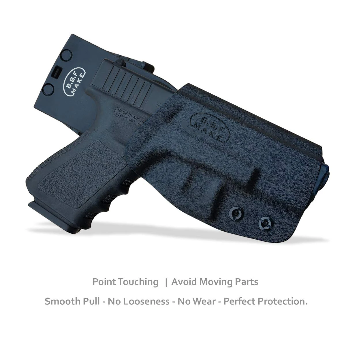 BBF Make Kydex OWB Holster For Glock 19 19x 23 25 32 17 22 31 26 27 33 (Gen 1 5) CZ P10 Пистолет Чехол Пояс для внешней