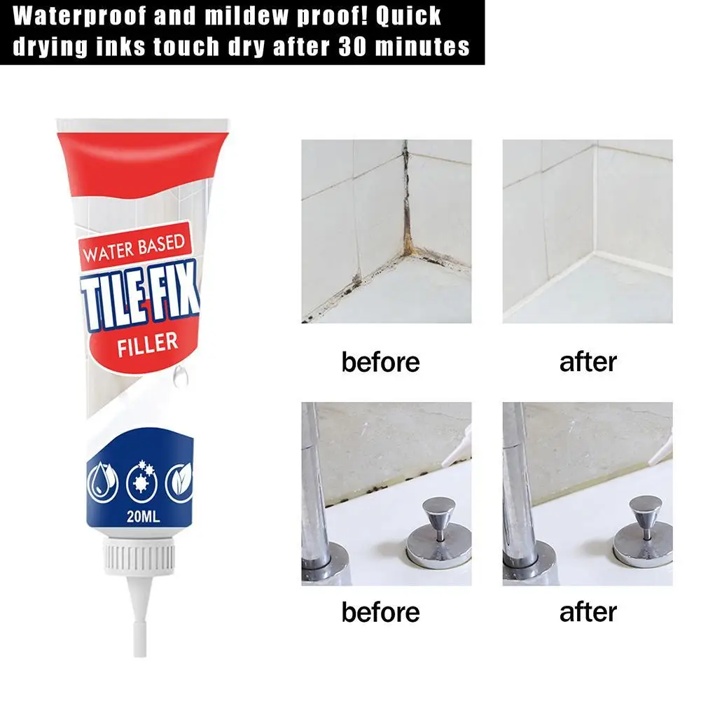 Beauty Joint Agent Jointing Ceramic Tile Floor Kitchen Tiles Edge Sealing Proof Waterproof Toilet Sink Mi Q3Q8 | Обустройство дома