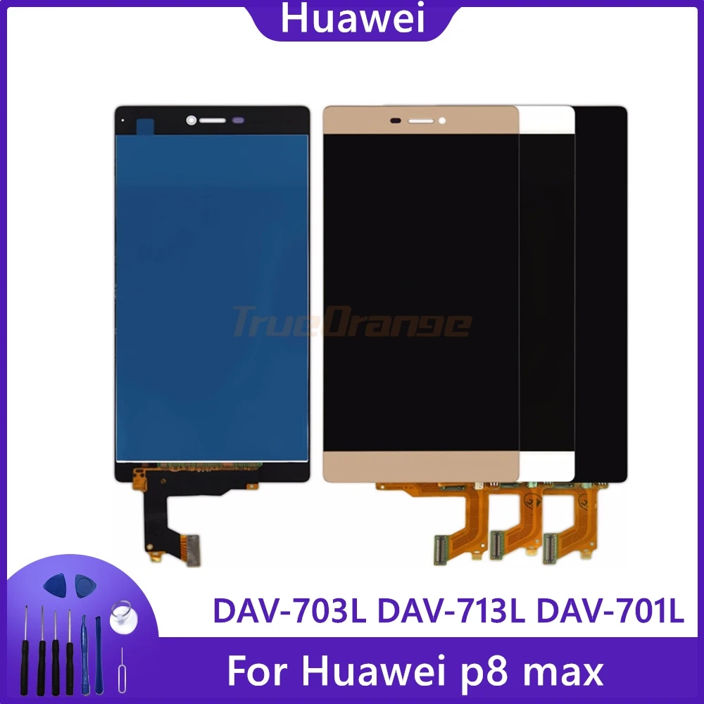 ЖК-дисплей 6 8 дюйма для Huawei P8 MAX с сенсорным экраном и дигитайзером в сборе |