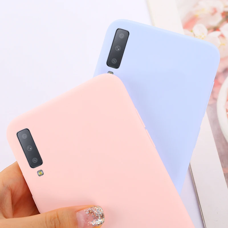 Мягкий силиконовый чехол для samsung Galaxy S10 S8 S9 Plus 5G S10e S6 S7 edge Note 5 9 8 плотный Матовый