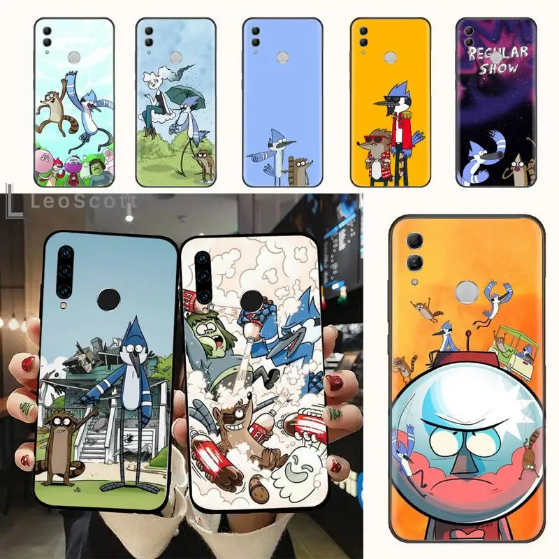 

Cartoon-Regular-Show TV series Phone Case For Huawei honor Mate 10 20 30 40 i 9 8 pro x Lite P smart 2019 Y5 2018 nova 5t