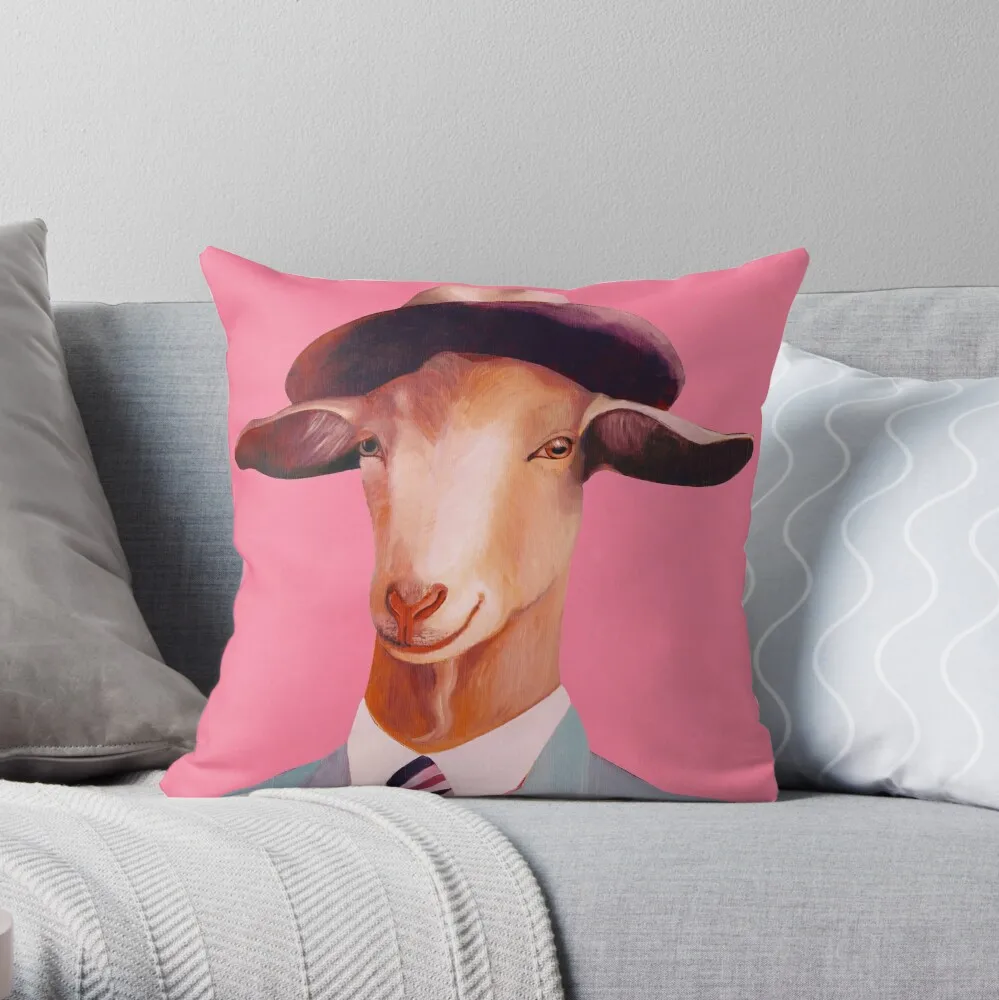 

Козел розовый Подушка полиэстер диванные подушки Чехол на диван дома Гостиная Декор автомобильных сидений 45x45cm