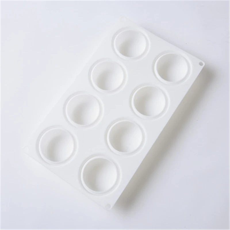 100% Высокое качество плоские круглые силиконовые мусс форма для выпечки тортов DIY