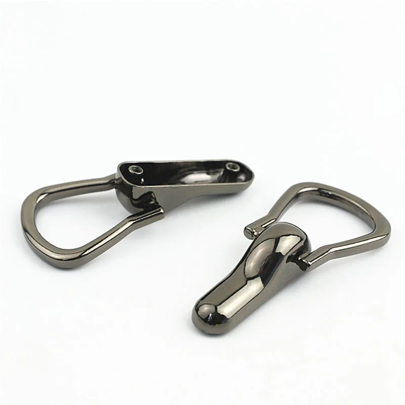 20pcs 21mm D Ring Hook Bag Side Clip Metal Screw Buckle DIY Bag Strap Hanging Ring Buckles Chain Screws Clasp Accessories