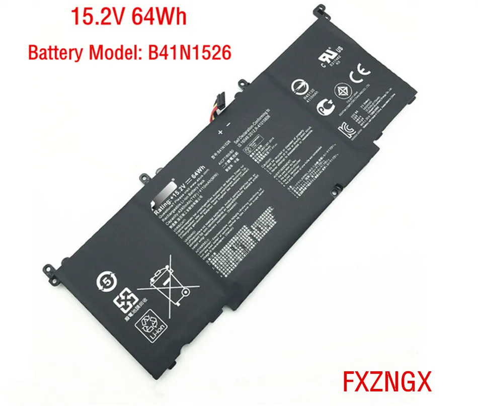 

Аккумулятор B41N1526, 15,2 в, 64 Вт ч, для Asus ROG Strix GL502 GL502V GL502VM FX502VM S5 S5VT6700 S5V S5VM S5VS