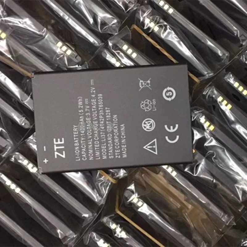 Аккумулятор LI3714T42P3H765039 Аккумуляторный аккумулятор 1400 мАч для ZTE Blade Q3 T230 AF3 T220 A3 T221