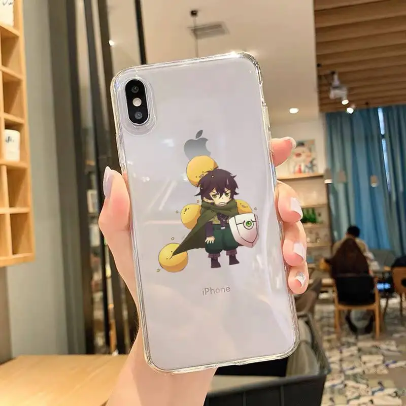 Чехол для телефона с изображением героев аниме The rising of the shield iPhone 11 12 Mini 13 Pro XS Max X 8 7