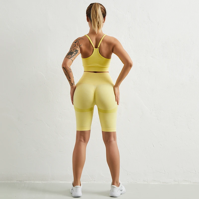 

SALSPOR Women Yoga Shorts Fitness Push Up Trainning Running Qucik Dry Sportwear Shorts Casual Sport Gym Cycling Shorts Female
