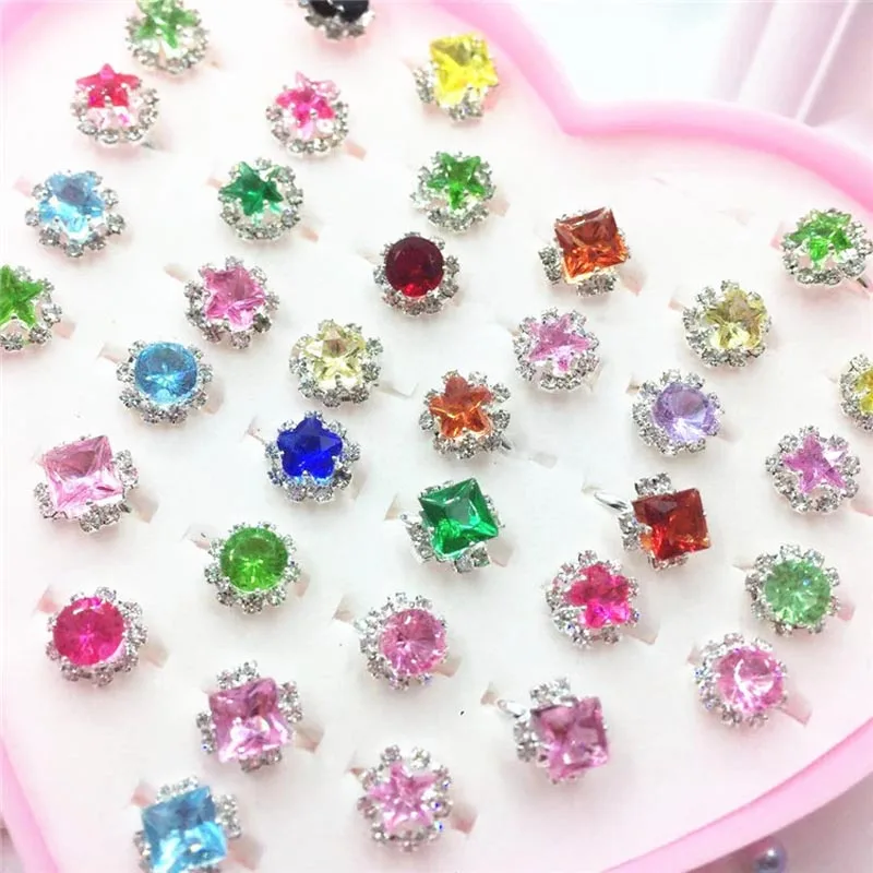 50 шт. Детские Кольца для подарков на день рождения | Дом и сад