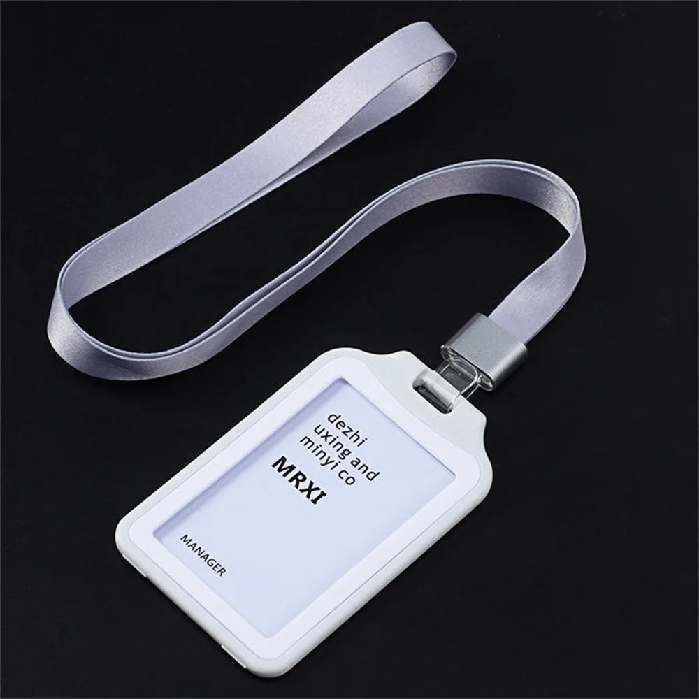 

Nameplate Employee Badge Card Holder Porte Carte Case