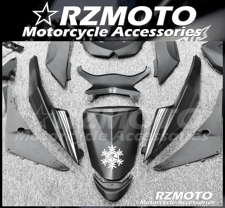 

New ABS Motorcycle whole Fairings kit Fit for Kawasaki Ninja ZX-6R 636 09 10 11 12 ZX6R 2009 2010 2011 2012 Custom black matte