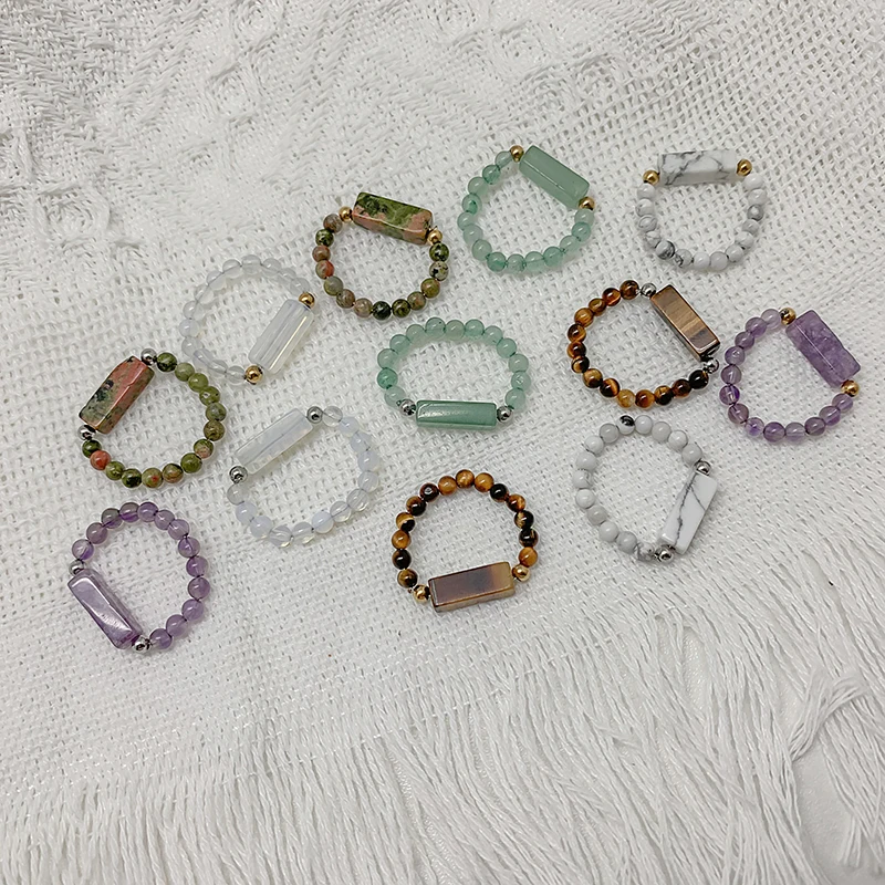 Кольца ручной работы в богемном стиле для женщин модные вечерние ювелирные