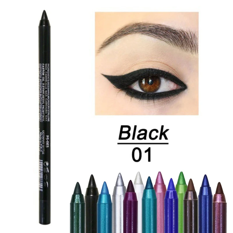

DNM 14 Colors Eyeliner Waterproof Matte Eye Cosmetics Shadow Eye Shadow Long Lasting Sexy Charming Eye Liner Pen Cosmetics
