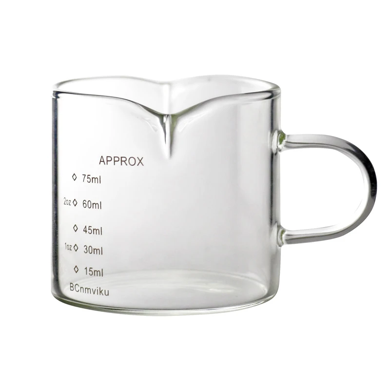 3oz/70 мл с двойными стенками эспрессо измерительный Стекло Кубок кружки выстрел