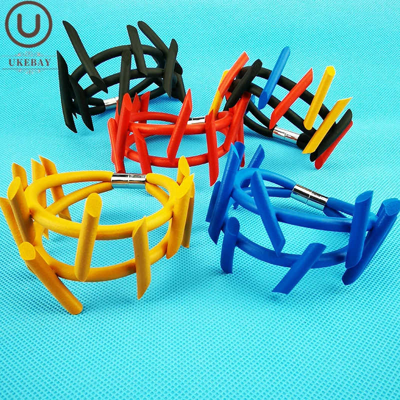 Женские браслеты в стиле панк UKEBAY эластичные ювелирные изделия из цепочек