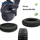 Замена амбушюры для Roland не наносящих вред RH 200 RH200 RH-200 гарнитура Запчасти кожаные подушки сиденья бархат наушники рукав крышка