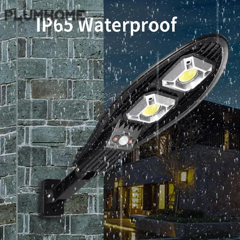 

Hot 3styles 500/1500 watts Outdoor Solar Lamp Powered Sunlight Waterproof PIR Motion Sensor Street Light for Garden Decoration