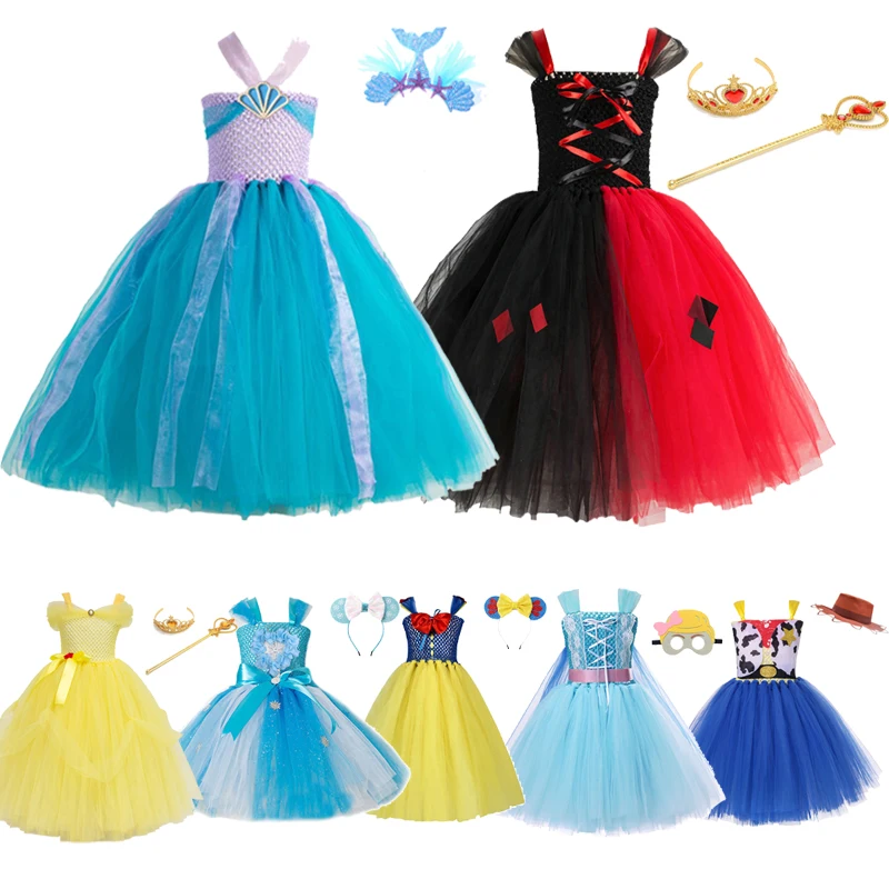 Платье-пачка принцессы для маленьких девочек одежда вечерние модная