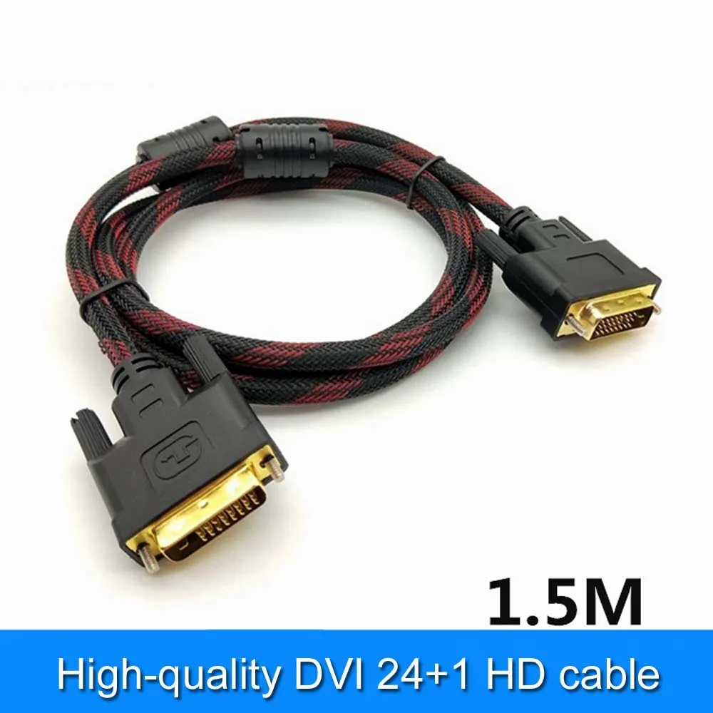

Кабель для передачи данных 1,5 м 24 + 1DVI-DVI