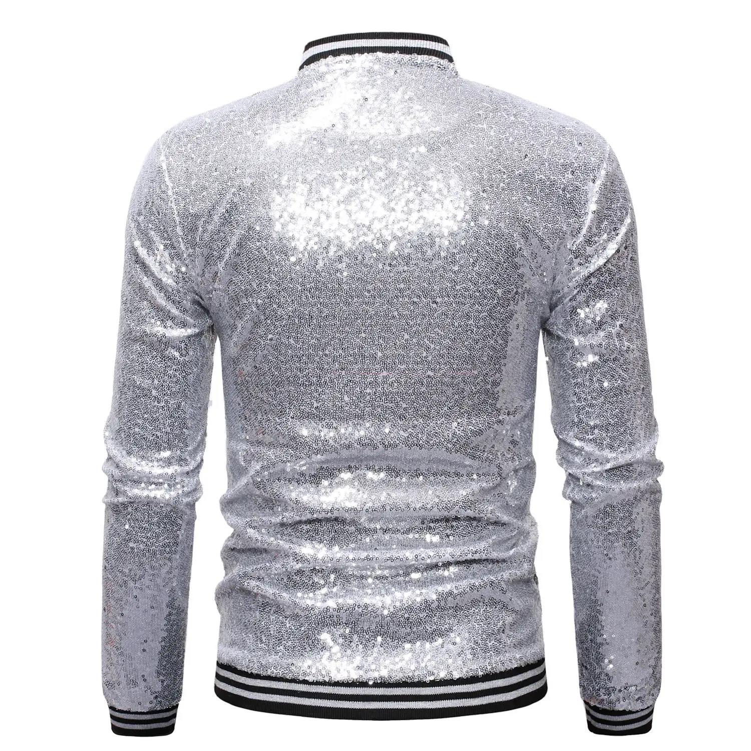 

PYJTRL Sequin nightclub men's studio punk jacket