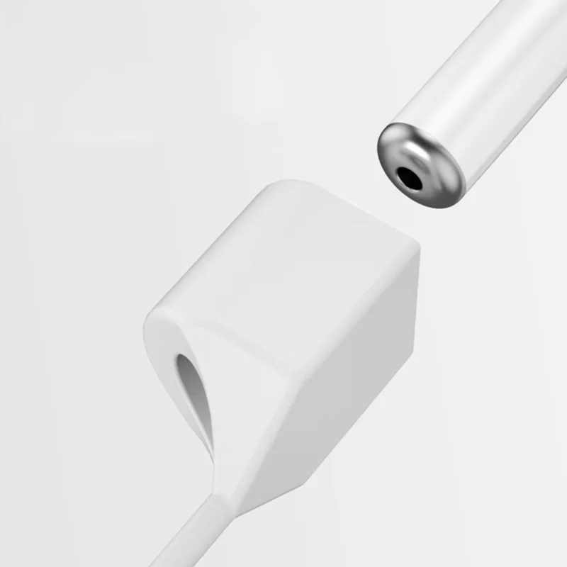 Anti-Lost Silicone Earphone Rope Holder Cable For Apple iphone X 8 7 AirPods Wireless Bluetooth Headphone Neck Strap Cord String |