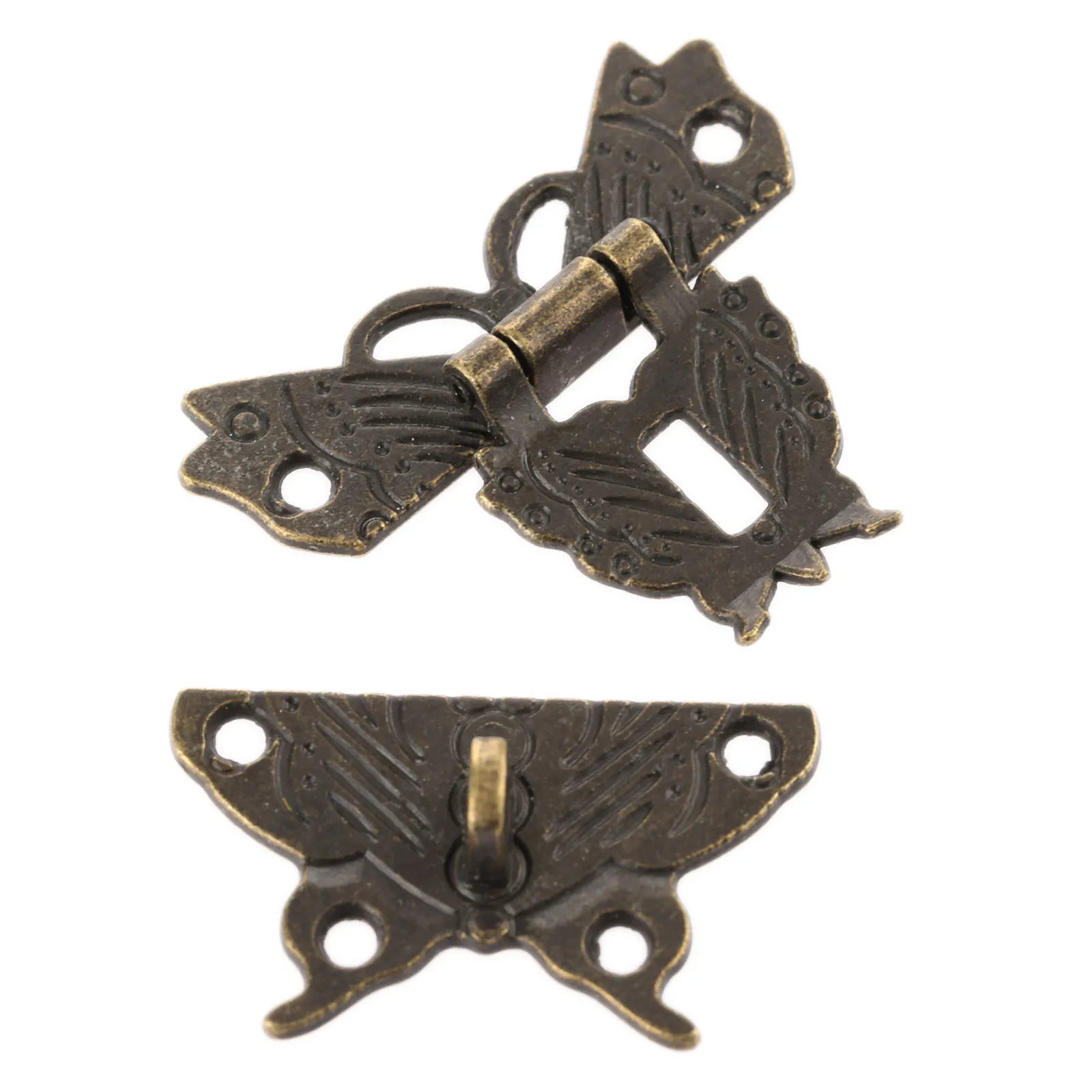 Старинная декоративная шкатулка бабочка 1 шт. винтажная фурнитура для