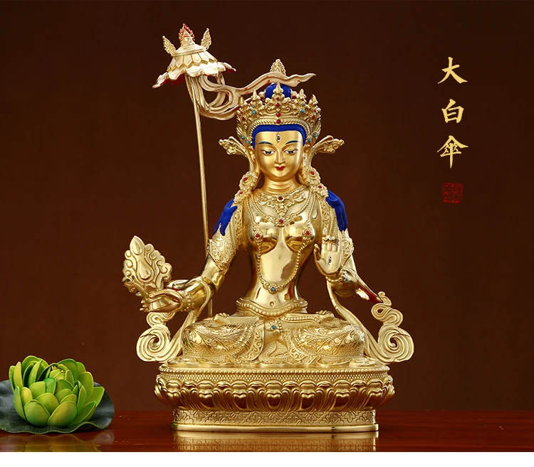 Оптовая продажа Буддийские принадлежности высококачественный позолоченный