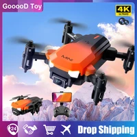 kk9 mini rc drone ufo wifi hd 4k drone with camera hight hold mode foldable rc plane helicopter pro dron toys quadcopter drones