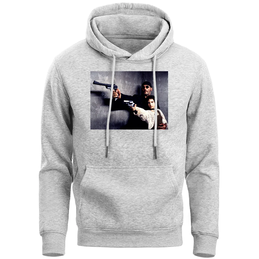 Классический фильм Леон Толстовка профессиональные спортивные свитера мужские