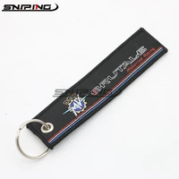 universal motorcycle badge keyring key ring for mv agusta brutale embroidery key holder chain collection keychain