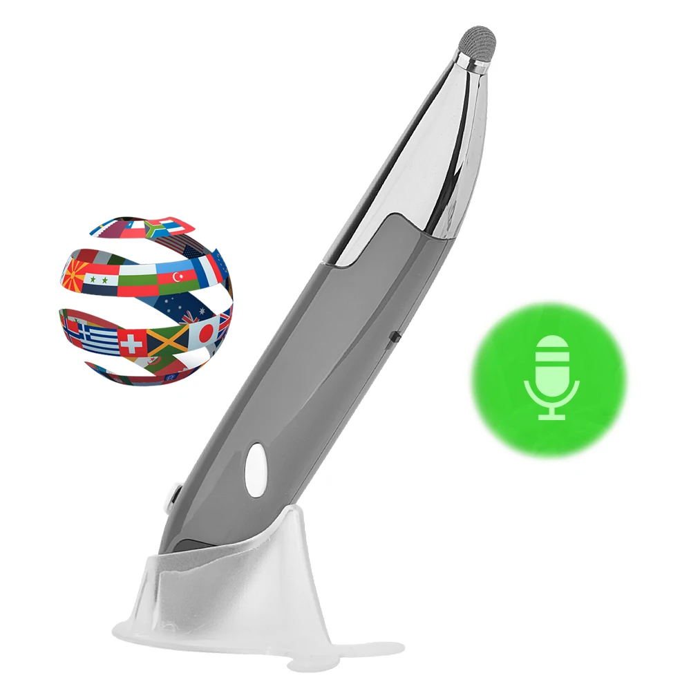 Moveski PR-06S 4-кнопочный Беспроводной смарт-26 Язык голосовой переводчик ввода ручка Мышь для ПК с системой андроида и совместим с Mac OS