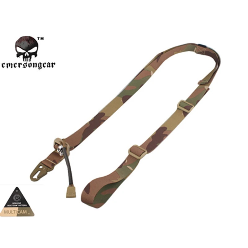 

Emersongear Tactical Gun Sling Two Point Shoulder Strap Swivels Bungee Belt Nylon Airsoft Painball Military Gun Straps