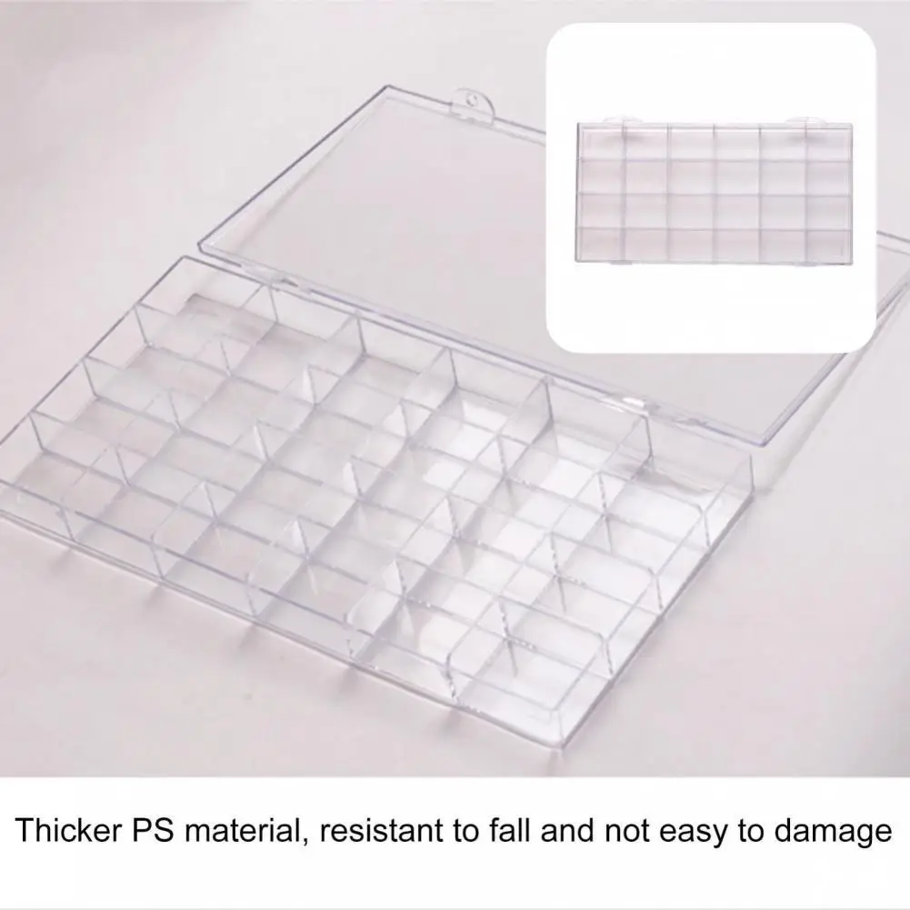 

Органайзер для ногтей профессиональный, удобный, хорошего уплотнения, чехол для ногтей, полупрозрачный инструмент для ногтей, контейнер дл...
