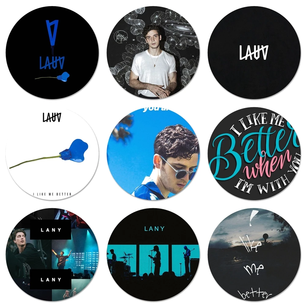 

Значок Lauv Singer Edition для украшения одежды и рюкзака, 58 мм