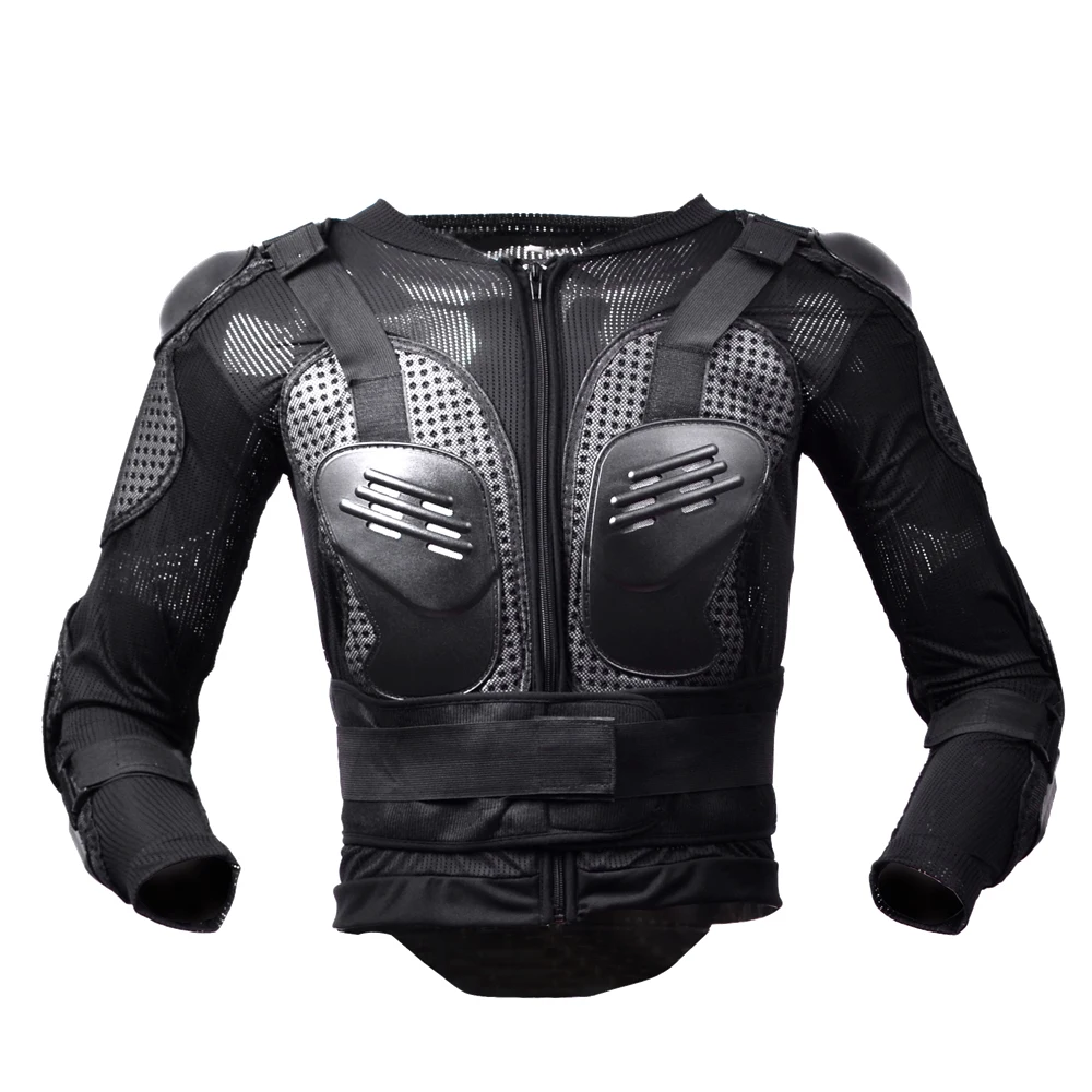 DJHJ10 Black WOSEWE мотоциклетная Броня куртка Moto GHOST RACING Защита тела броня для мотокросса куртка для спуска вниз защитное снаряжение броня грудь - Цвет: DJHJ10 Black