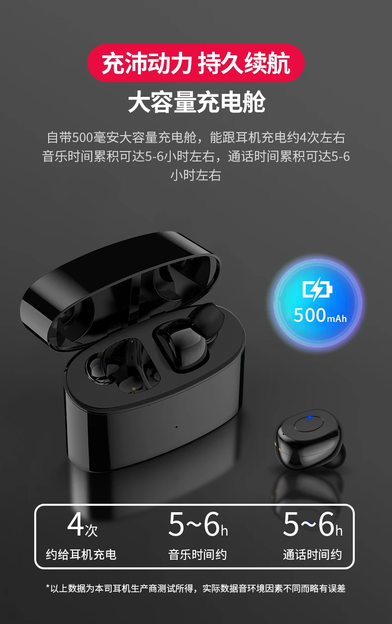 AK Yinyoo A13 T6 5D Bluetooth 5,0 TWS Беспроводные водонепроницаемые наушники Bluetooth с шумоподавлением наушники вкладыши