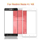 Защитное стекло для xiaomi redmi note 4X4, закаленное, полное покрытие