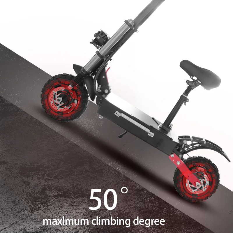 

Electric kick Scooter 11 inch Electric Scooter Adult Folding E-Scooter 3600 W Kids&Adult Electric Scooter Max Speed 80 KM/H