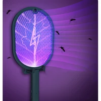 indoor household bass mosquito trap physical mosquito killer two in one electric mosquito swatter rechargeable gift