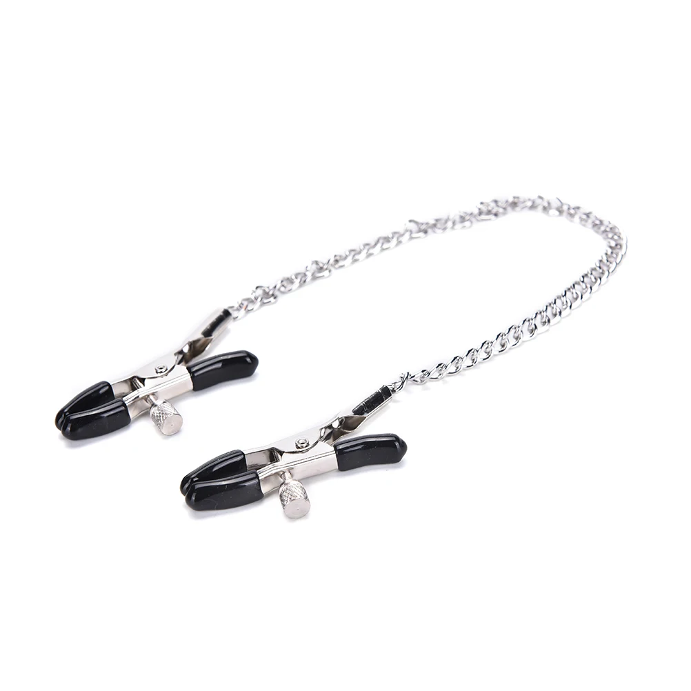 Сексуальные женские Зажимы с цепочкой 35 см секс игрушки товары для пар игры