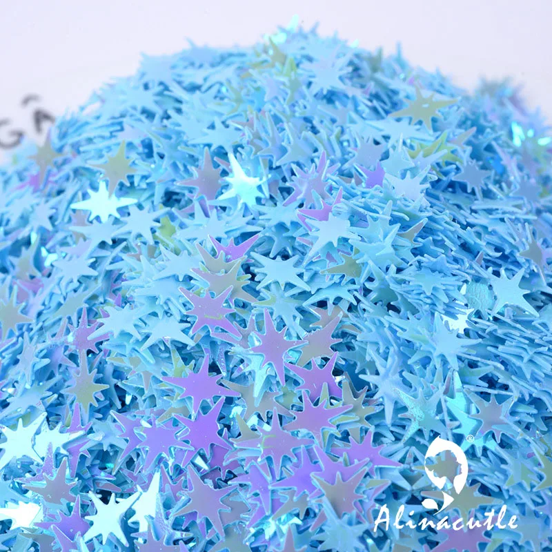 25 г 9 мм звезды блестки Швейные аксессуары для одежды пайетки поделок Скрапбукинг