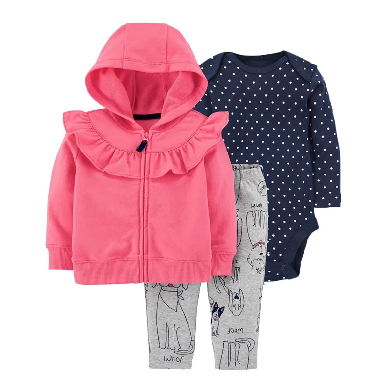 2020 Новые 3 предмета в комплекте для маленьких мальчиков и девочек с длинным