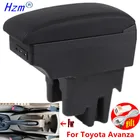 Подлокотник для Toyota Avanza, центральная консоль для Toyota Avanza, аксессуары для модификации, подстаканник, большой USB-интерфейс