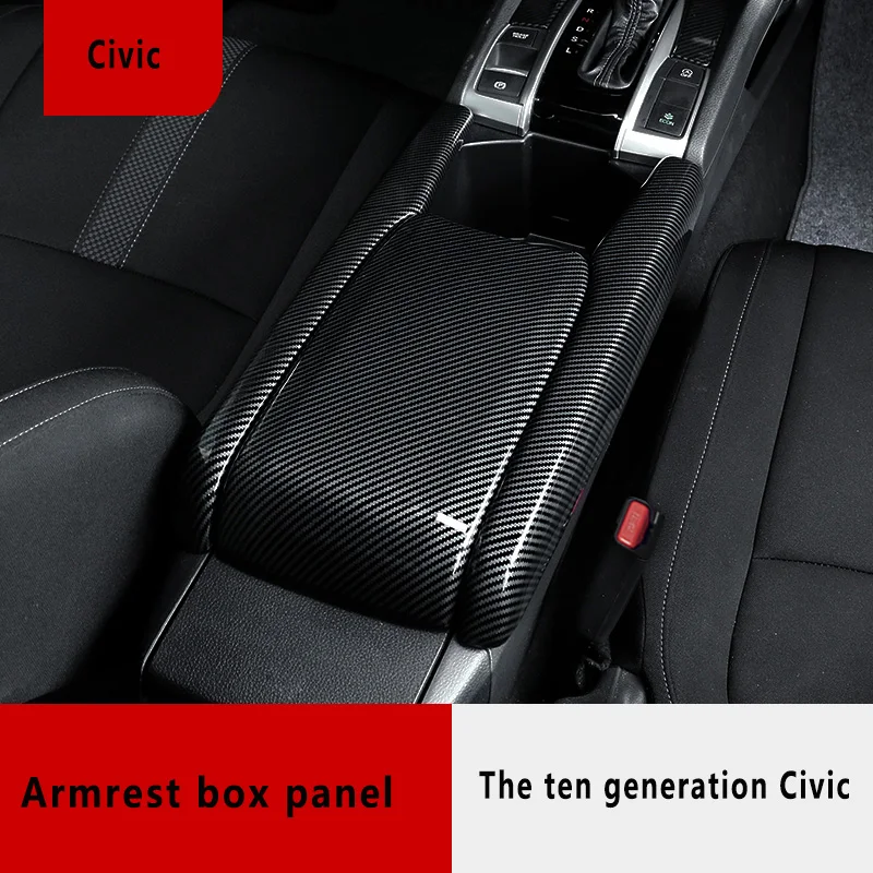 Для Honda Civic десять поколение 2016 2017 подлокотник коробка вращающийся центральный