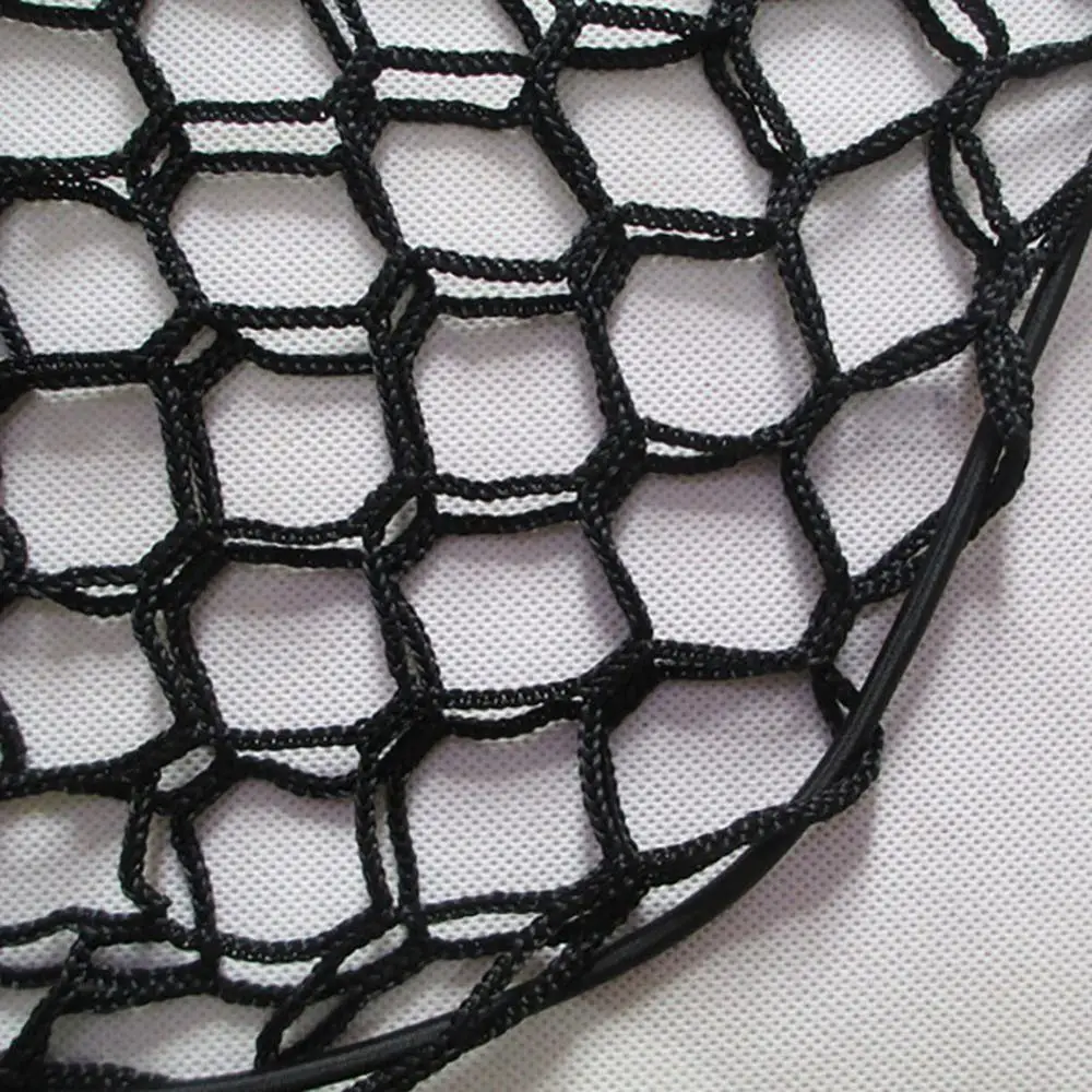 

110x50 CM Nylon Elastic Mesh Rack for Rear Storage Luggage for Cars with 4 Plastic Hooks for Car Van Pickup SUV MPV maletero van