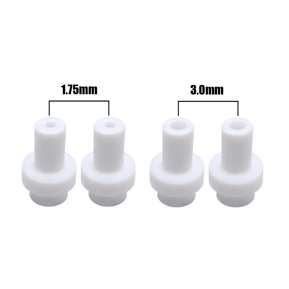 

2/4Pcs Ultimaker 2 UM2 Hot End Isolator Coupler PTFE Inner Sleeve For 1.75mm 3mm Filament