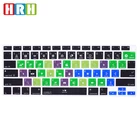 КРЗ Final Cut Pro X сочетания клавиш клавиатура кожного покрова для MacBook 2020 Новый 13,3 воздуха A2179 M1 A2337 US клавиатура защитная пленка