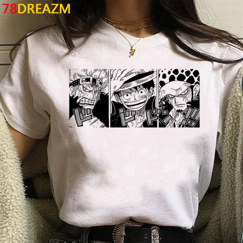 

Футболка Luffy Zoro Мужская harajuku kawaii ulzzang Винтажная Футболка Пара Одежда