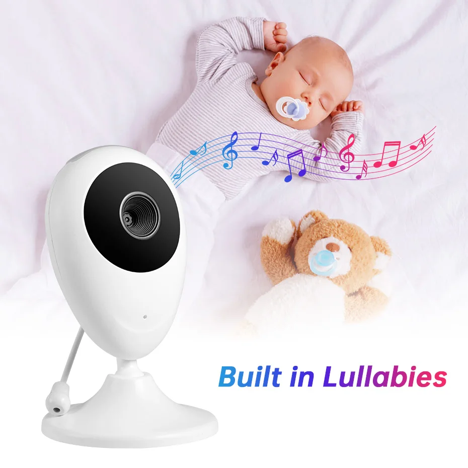 KERUI Baby Camera Wireless Video Nanny Monitor 2.4 inch TFT Screen Babysitter Temperature Detection Lullabies Night Vision |