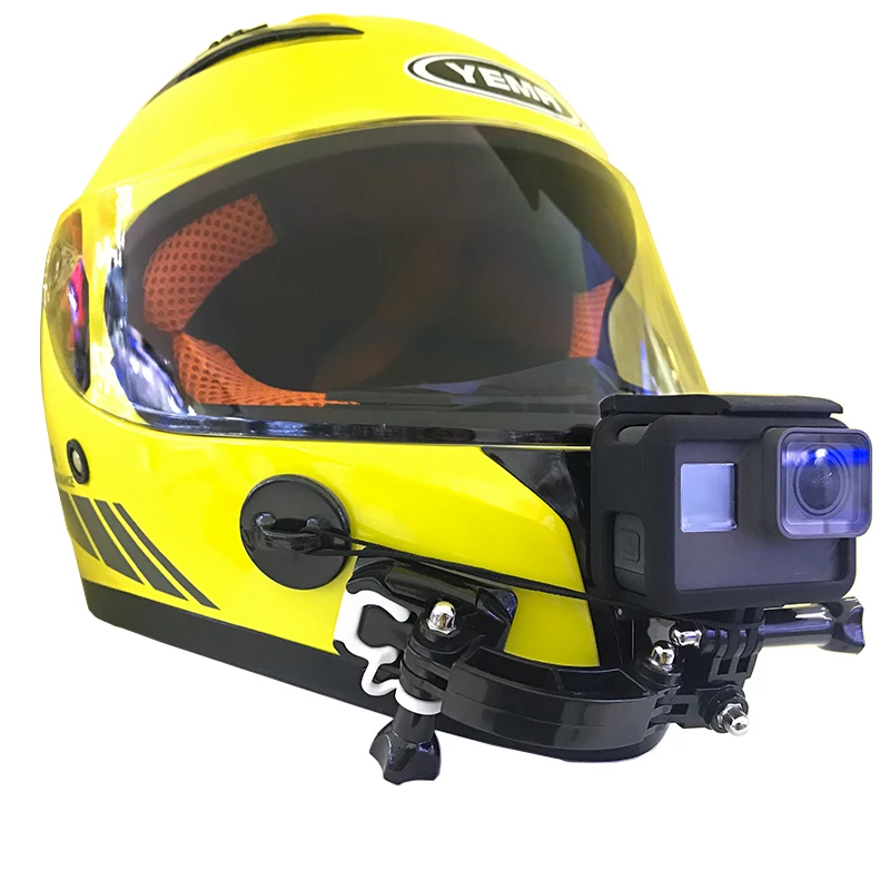 TUYU шлем камера аксессуары для Go pro мотоциклетный шлем кронштейн велосипедный Регулируемая пряжка для GoPro Hero 5 6 7 eken H9 Yi